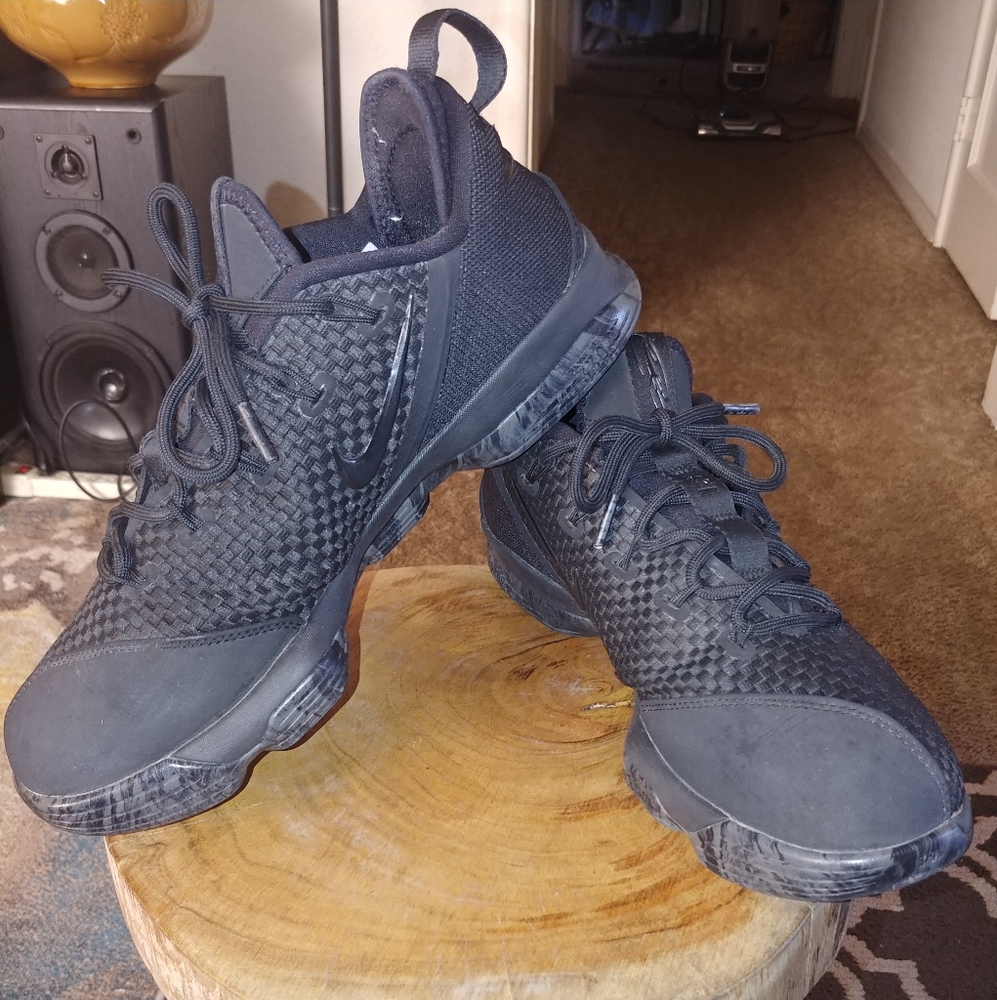 Nike lebron 14 BLACKED OUT size 9.5